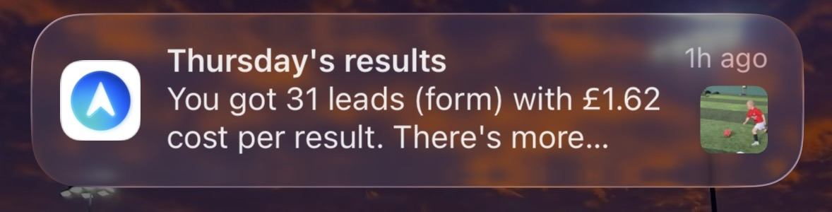 31 leads in 1 day