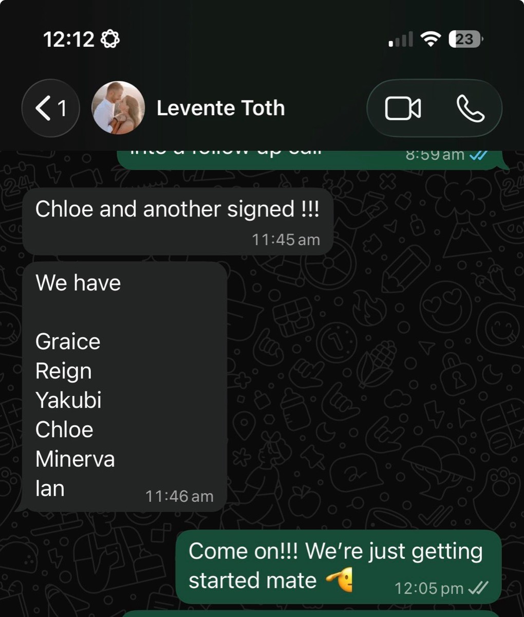 6 new paying customers